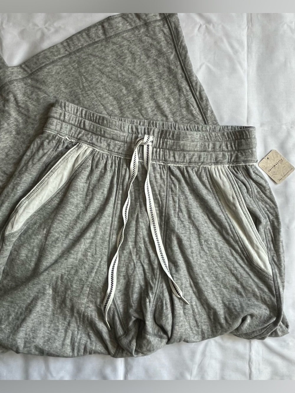 NWT. Free People Intimately. Size Large. ‘Wait a Minute’ Wide Leg Lounge Pants. - Picture 4 of 13